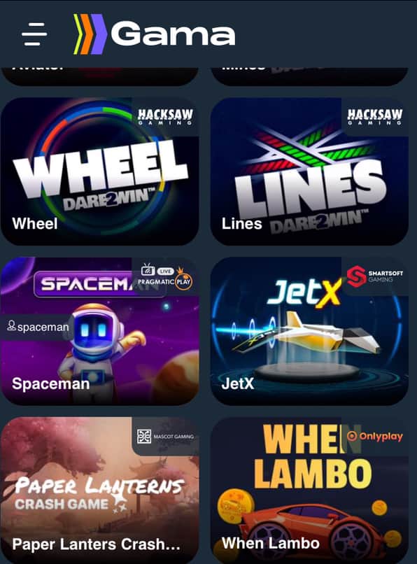 Гамма казино слоты